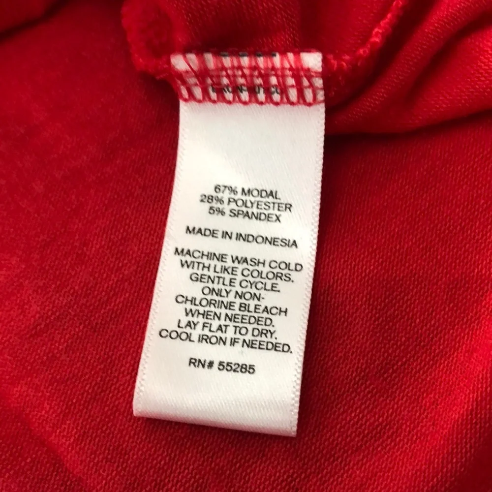 Express Cold Shoulder Strappy Top in Red Size XS